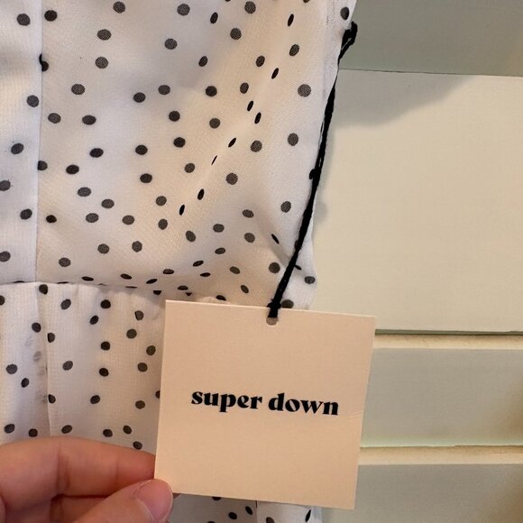 Polka dot minidress - Picture 3 of 4